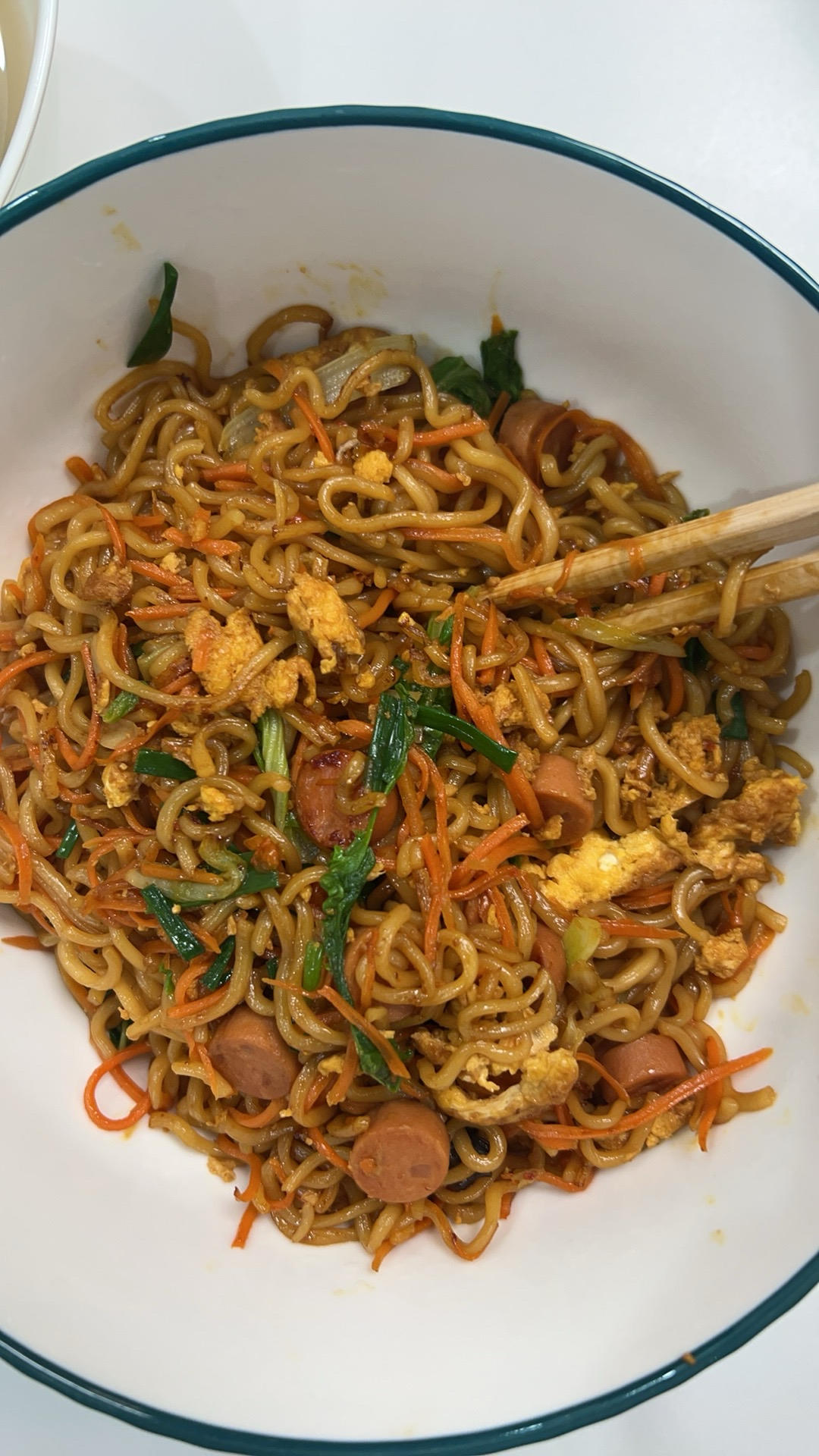 家庭版炒方便面