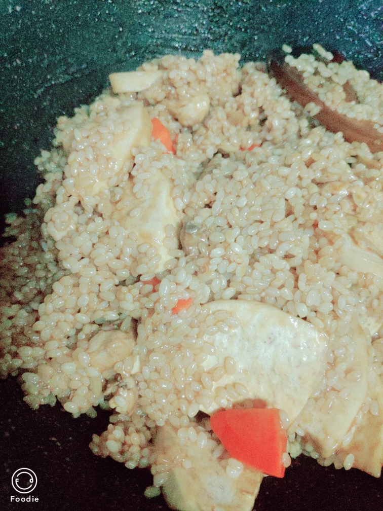 香芋鸡腿焖饭的做法 步骤10