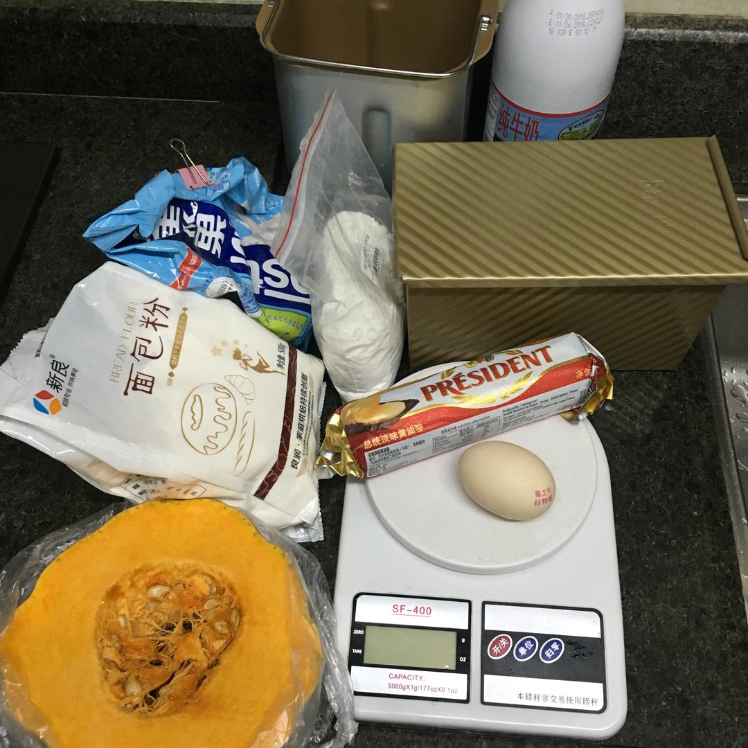 纯奶手撕吐司的做法 步骤1