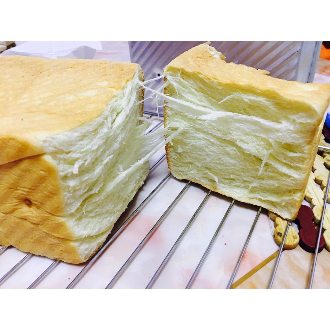 夺命软吐司(๑´ڡ`๑)超软拉丝极速方便的一次发酵吐司