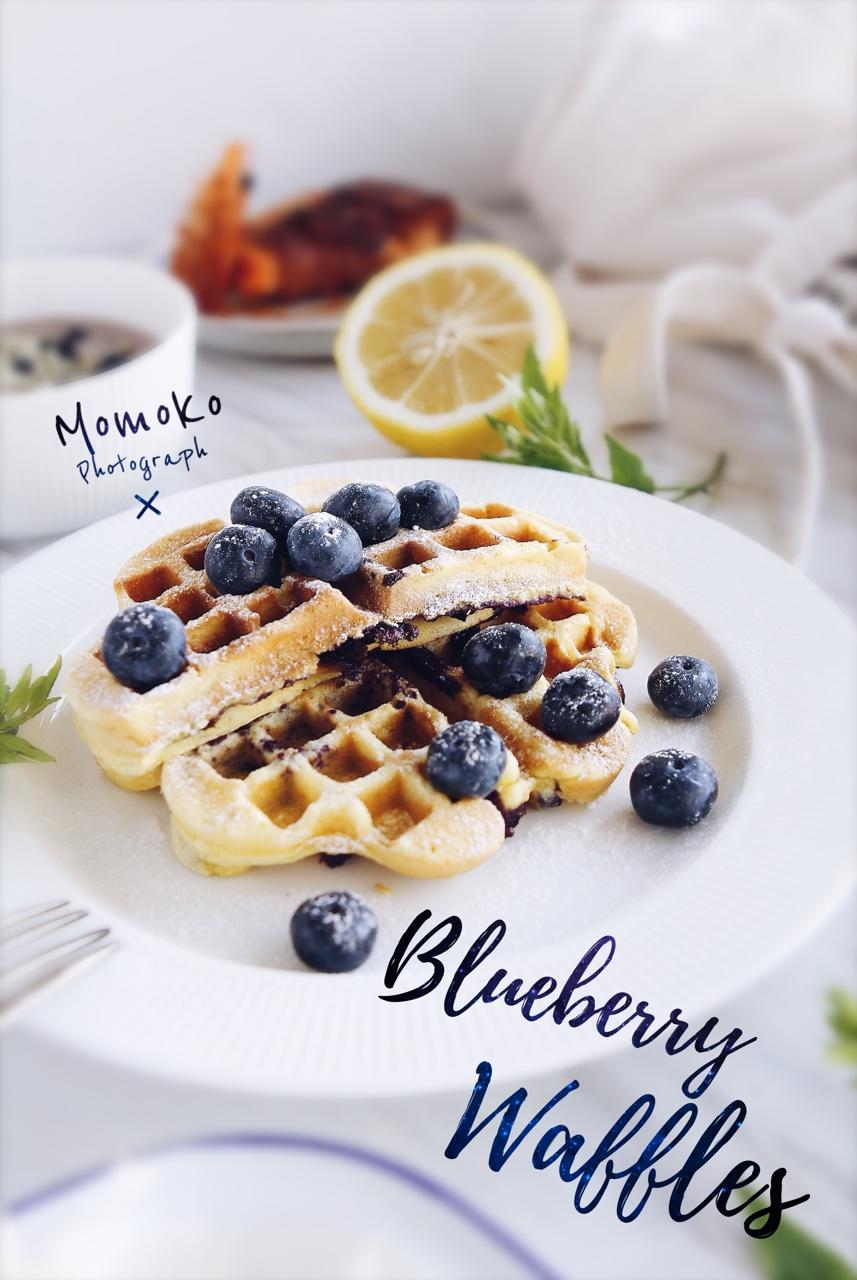 蓝莓华夫饼（戚风版）