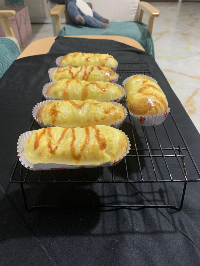 葱香芝士面包