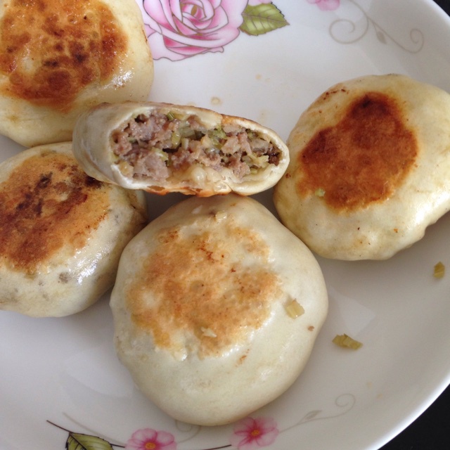 薄皮韭菜饼