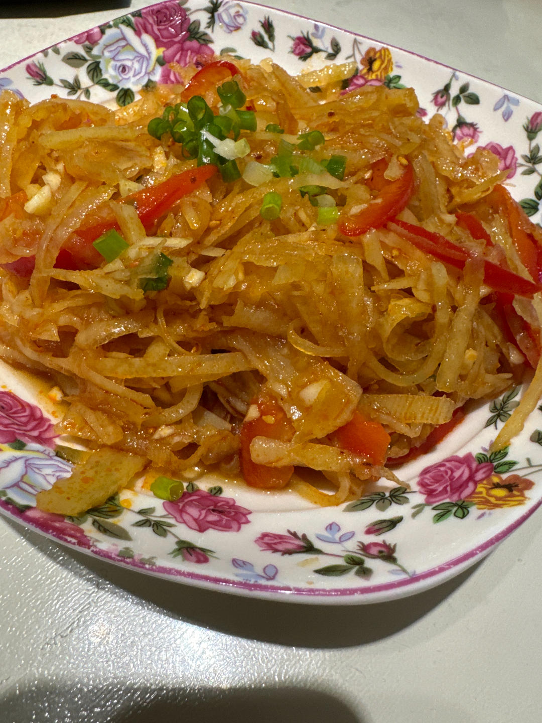 香辣开胃的凉拌土豆丝