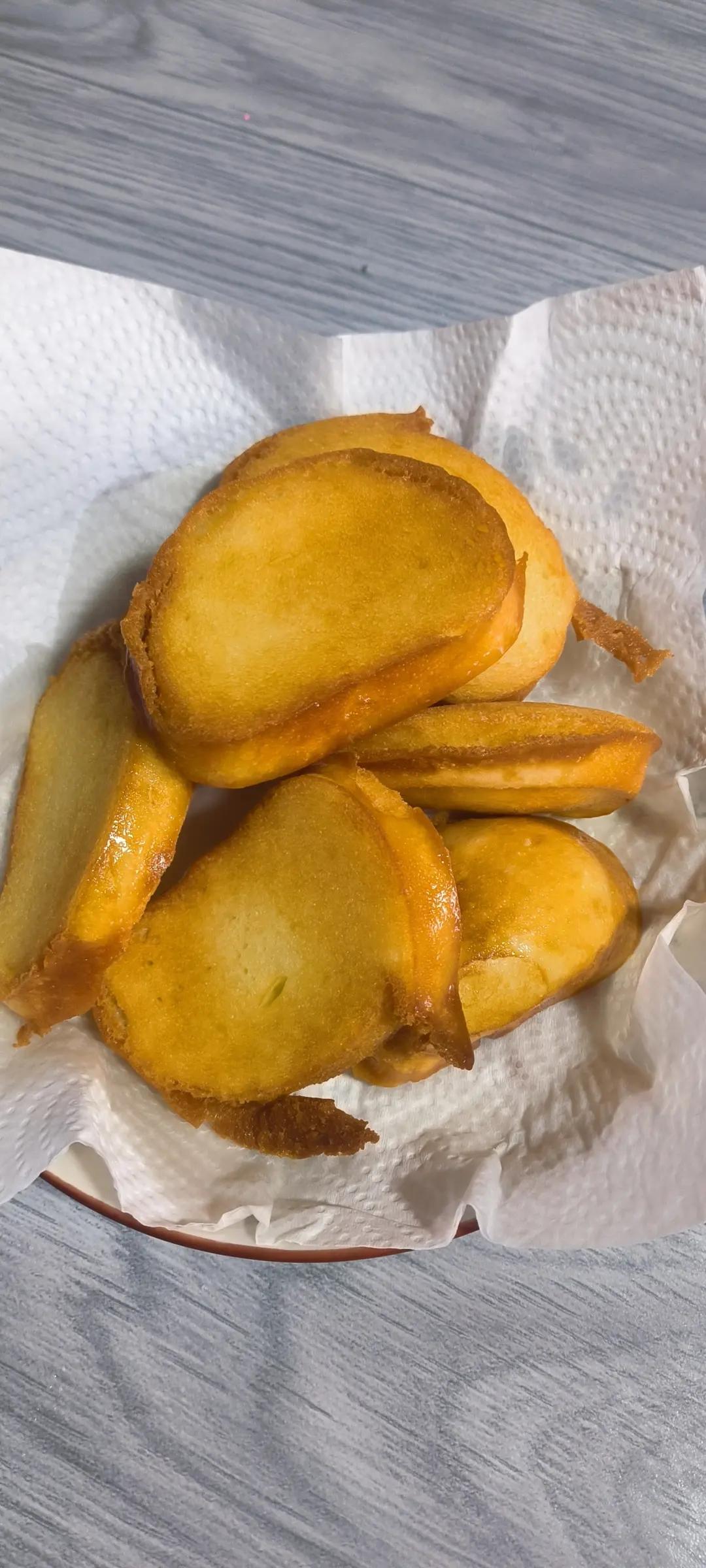 炸馒头片，香酥可口，不吸油，原来秘密在这里