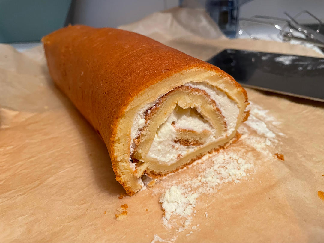 【小高姐】蛋糕卷 技巧分享 卷起容易 不会开裂