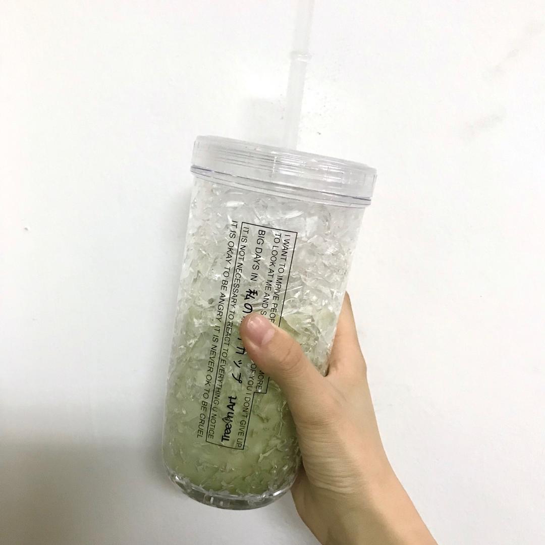 抹茶牛奶