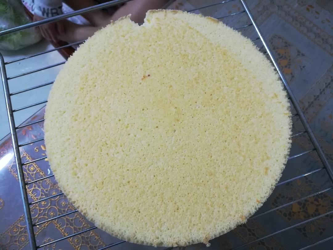 零失败戚风蒸蛋糕（8寸）可做蛋糕胚（另附红丝绒蒸蛋糕做法）