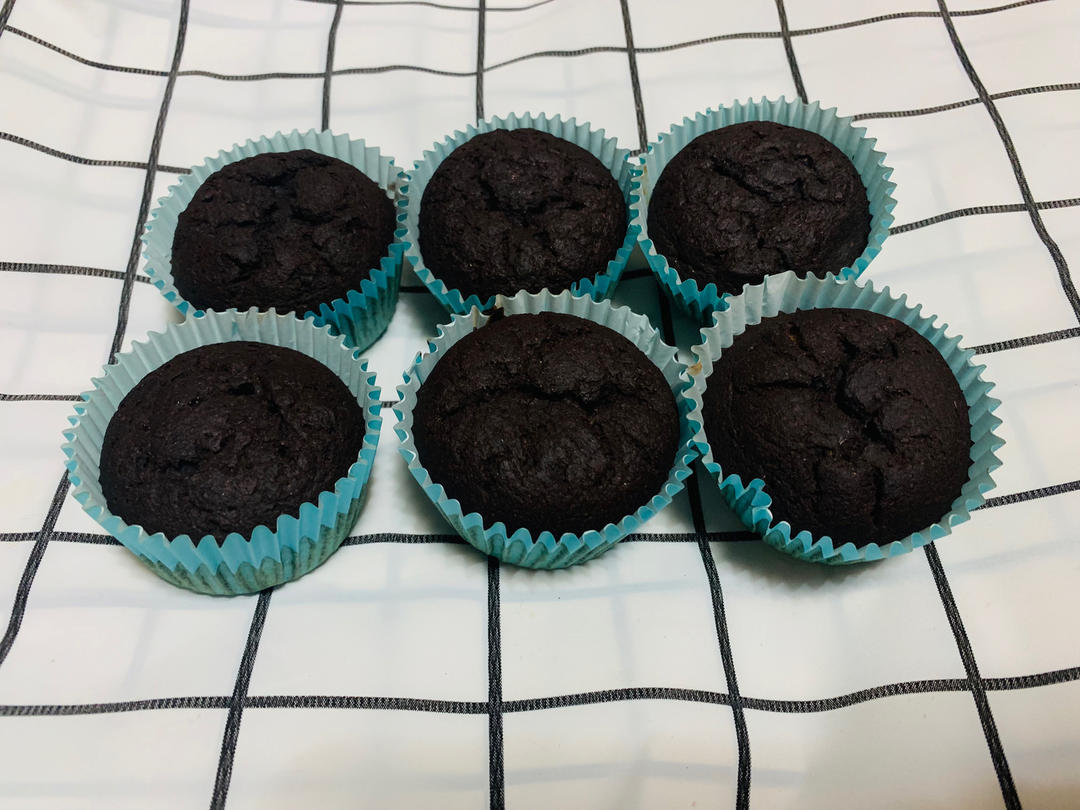 【健身减脂】无油无糖布朗尼全麦燕麦麸皮香蕉麦芬蛋糕操作简单减肥最佳甜品低卡下午茶
