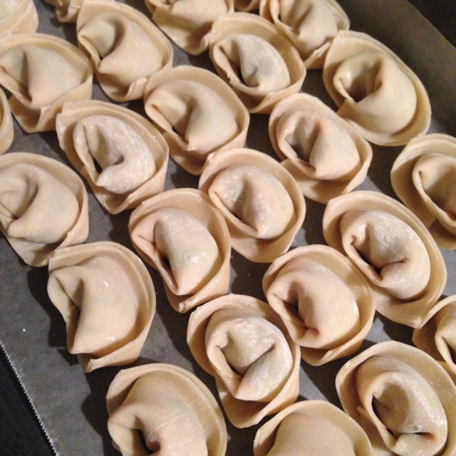 元宝馄饨的包法