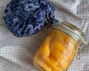 九月里的自制伴手礼—黄桃罐头的做法 步骤9