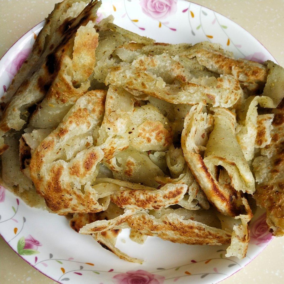 兰州名小吃——（破皮袄）油壶喧（玉泉山庄同款）——烫面苦豆饼
