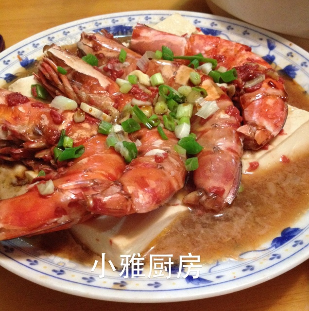 蒜蓉蒸虾