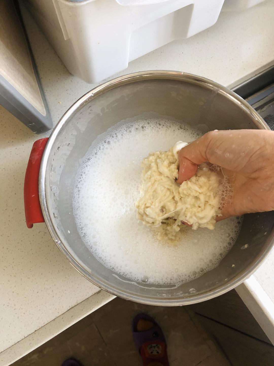 纯奶手撕吐司的做法 步骤1
