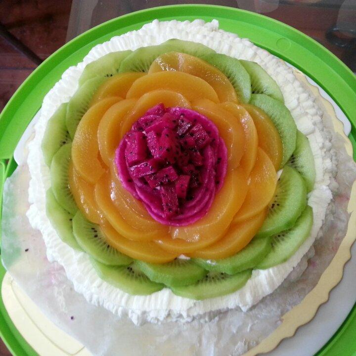 超好记八寸戚风蛋糕（后蛋法）