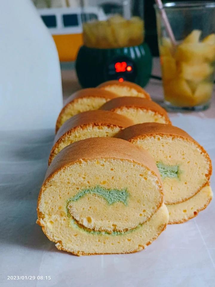 🍓草莓牛乳蛋糕卷｜卷不裂｜高颜值