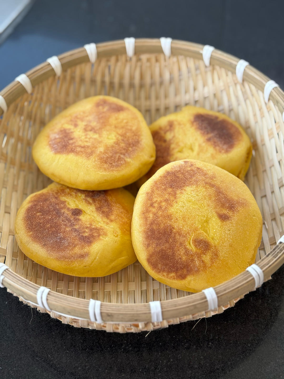 堂妈小厨——发面南瓜饼