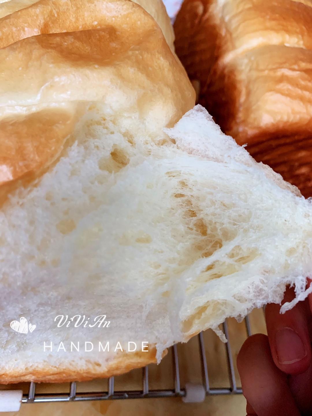 纯奶手撕吐司的做法 步骤1