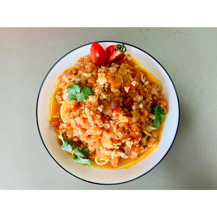 番茄肉酱意大利面-家常版