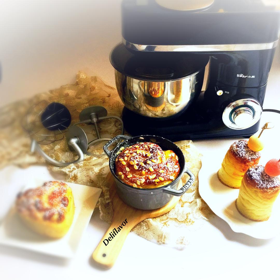 纯奶手撕吐司的做法 步骤1