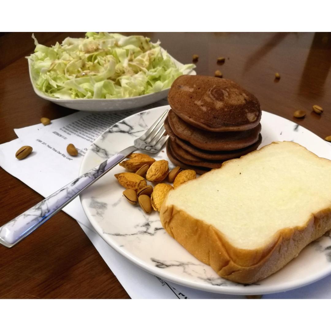 巧克力pancake~美味松饼