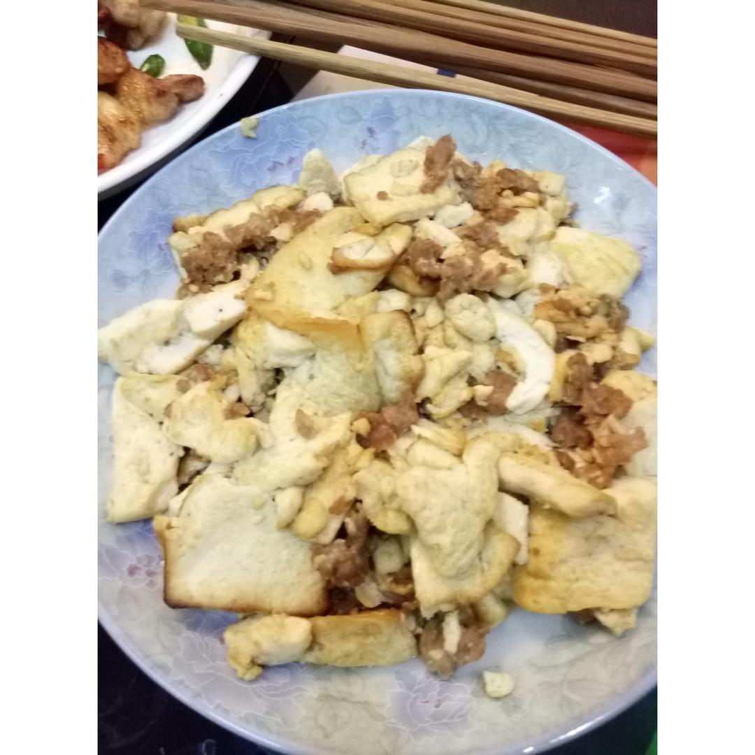 蚝油嫩豆腐