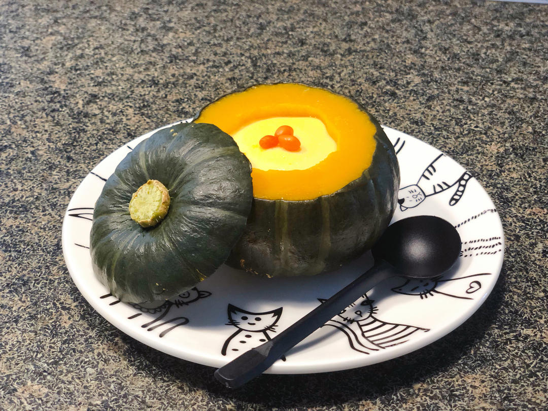 贝贝南瓜蒸蛋（懒人0失败）