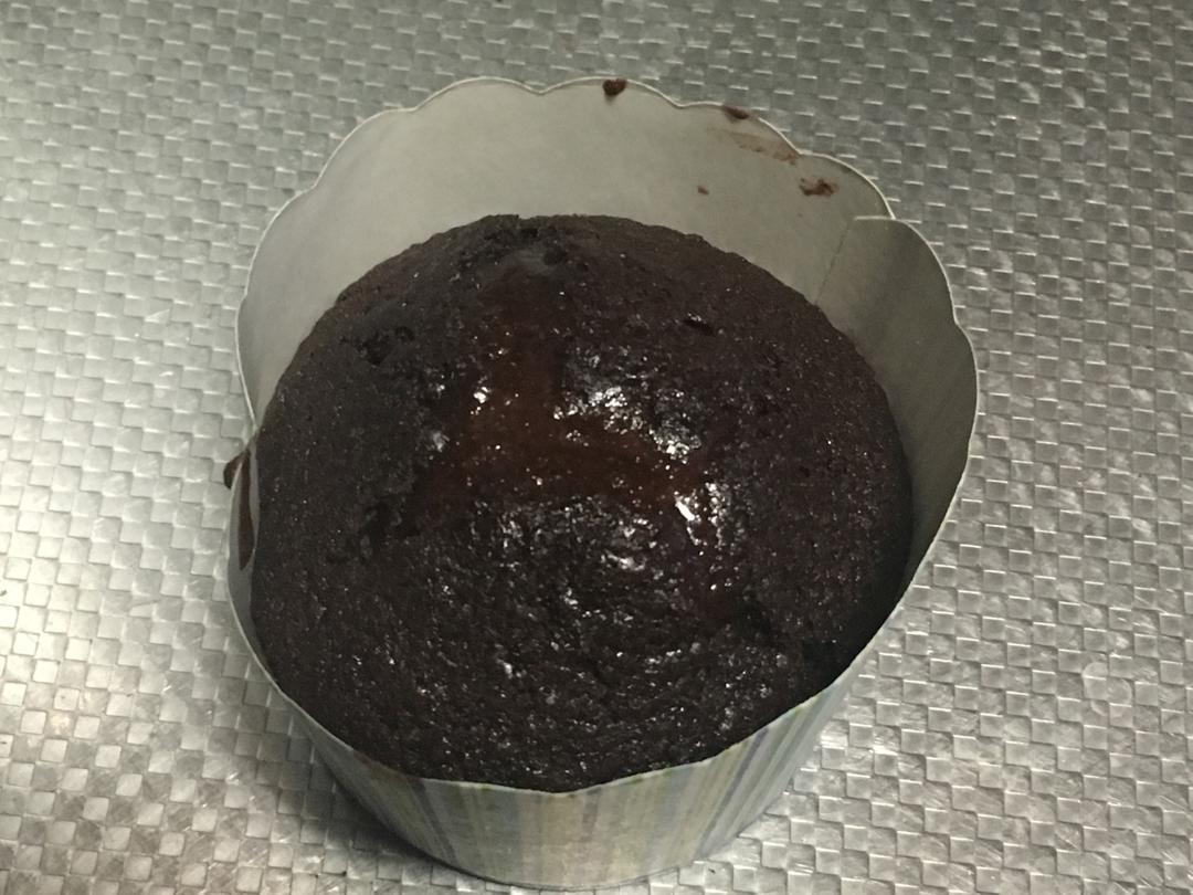 香橙可可杯子蛋糕（特别适合韩式裱花）