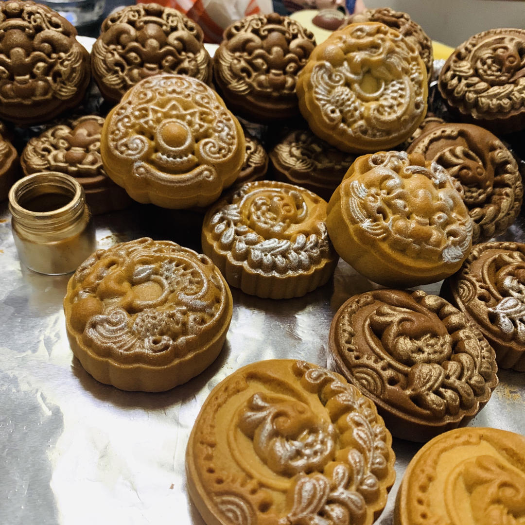 广式黑糖月饼(高级哑光质感隔夜回油)