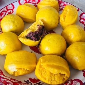 南瓜豆沙包，紫薯包（自制豆沙教程）的做法 步骤8