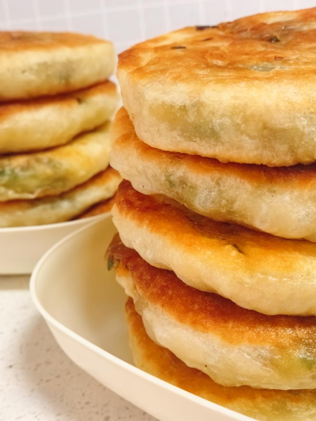 不用揉面的发面韭菜饼