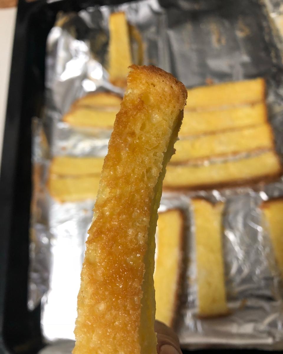 黄油焦糖面包条