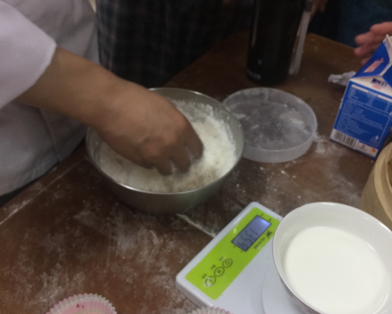 奶黄棉花包的做法 步骤3