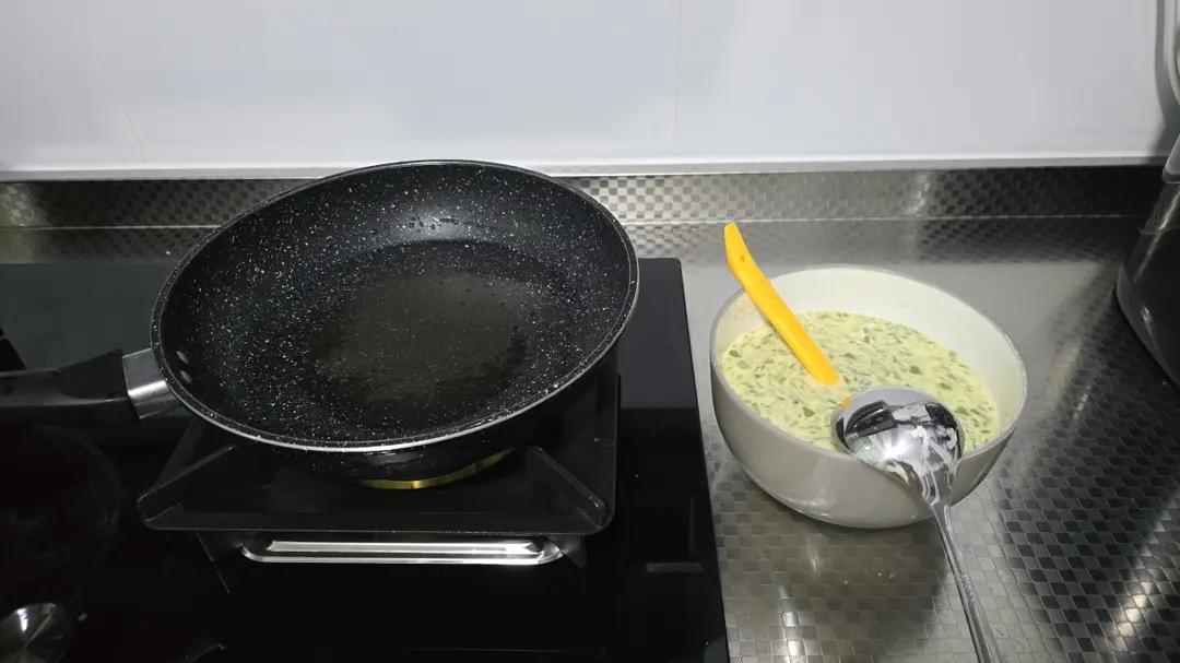 简单快手蔬菜鸡蛋煎饼