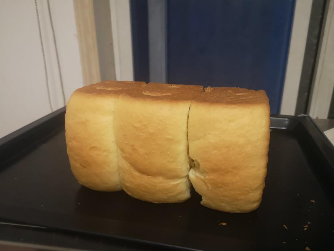 北海道淡奶油吐司 直接法