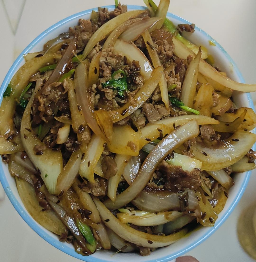孜然洋葱牛肉