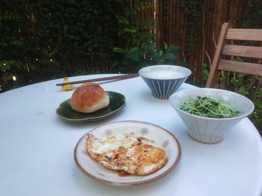 我一直梦想的田园的早餐