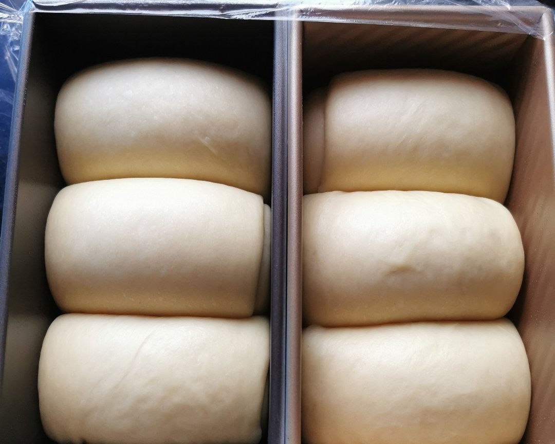 切片面包也可以软软的一点不输面包店的做法 步骤7