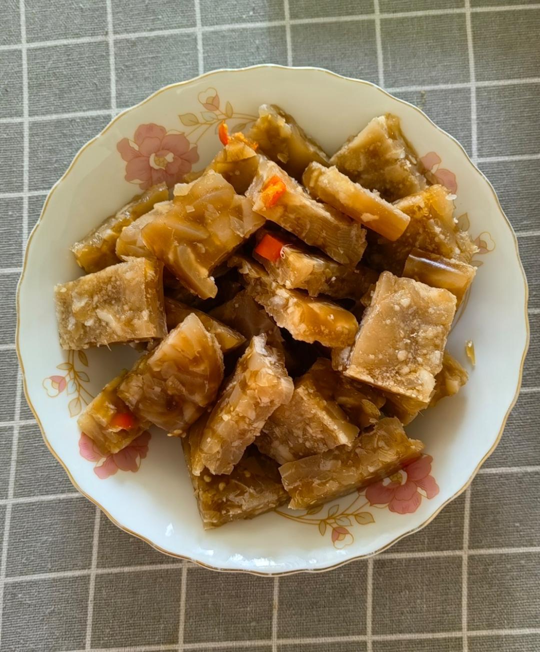水晶肉皮冻
