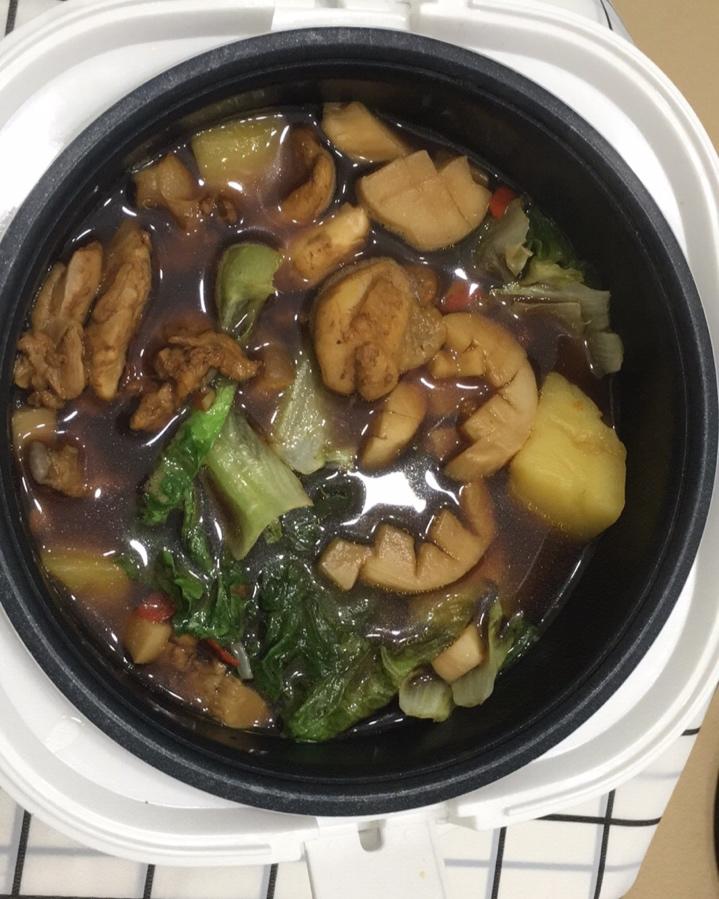 【电饭煲黄焖鸡米饭】