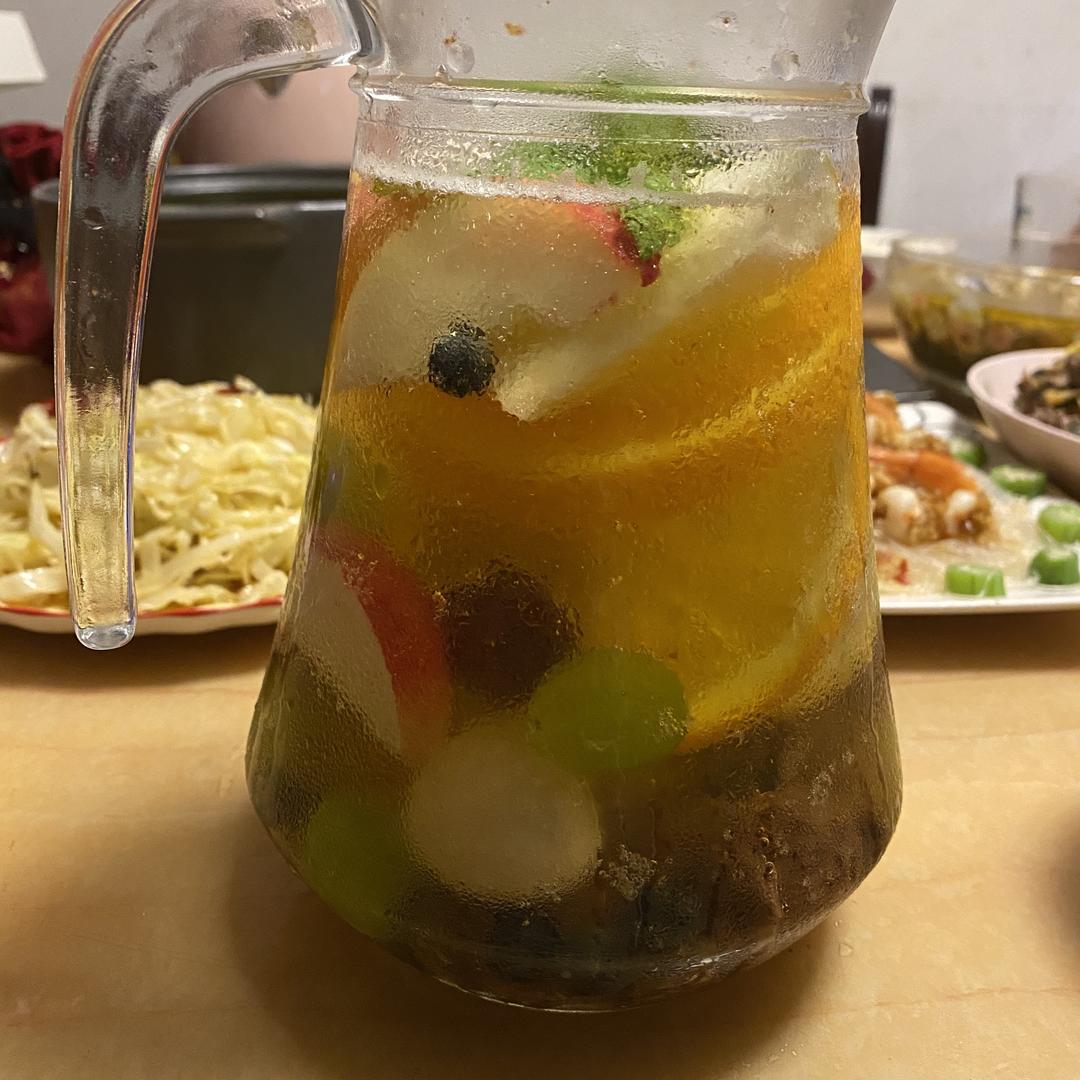 冰镇水果啤酒的做法