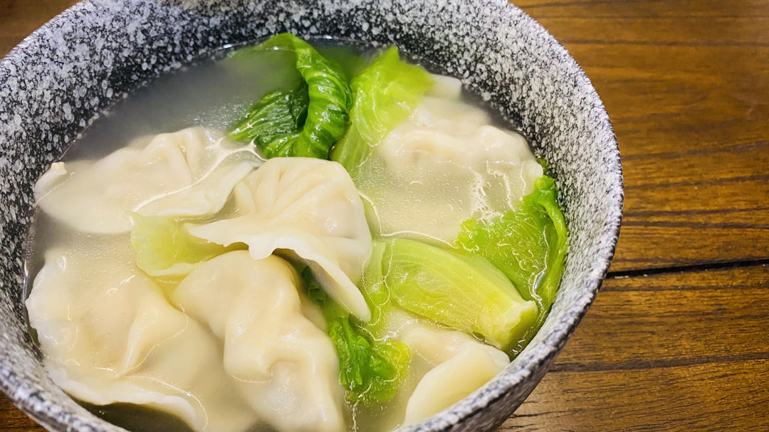 潮汕金虾香菇水饺（云吞）