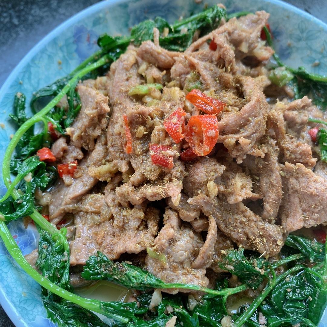 小炒孜然牛肉
