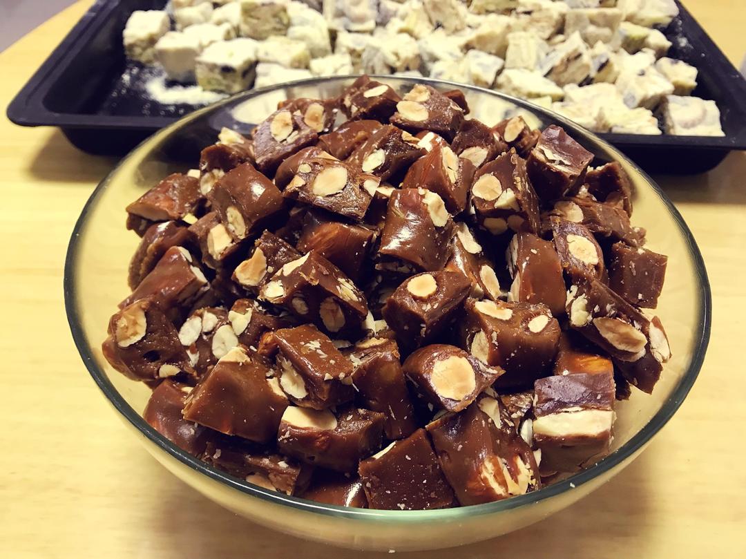 焦糖海盐杏仁太妃糖