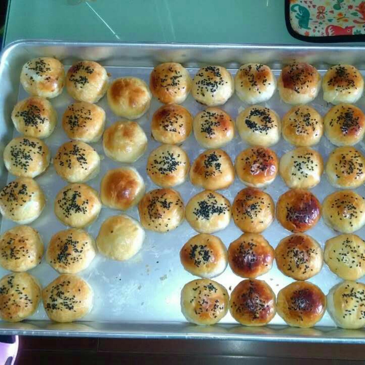 泳式鲜肉榨菜月饼