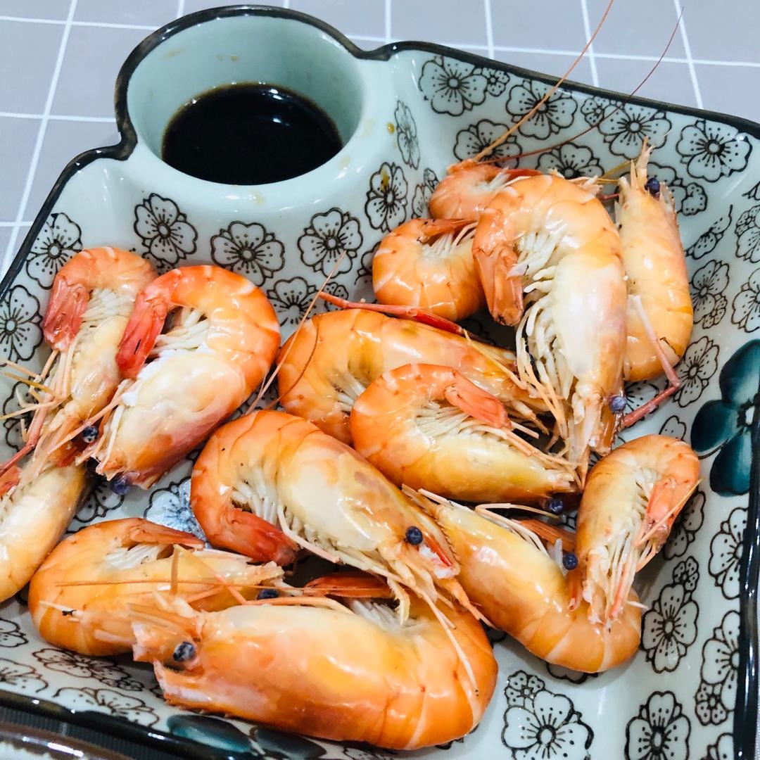 水煮大头虾
