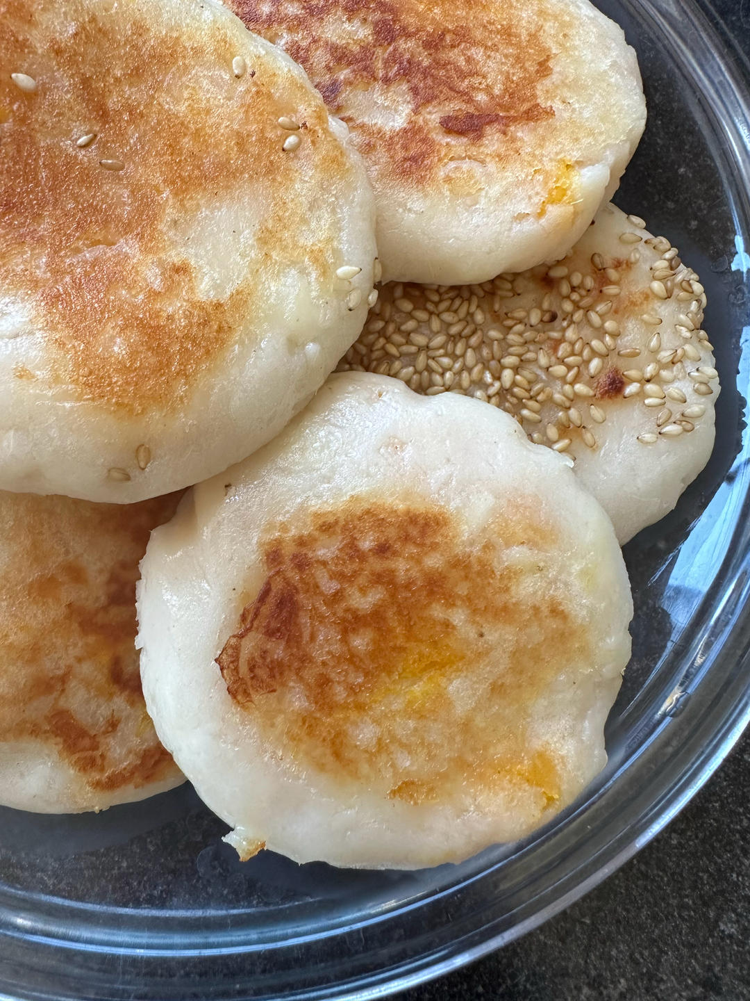 香煎山药红薯饼