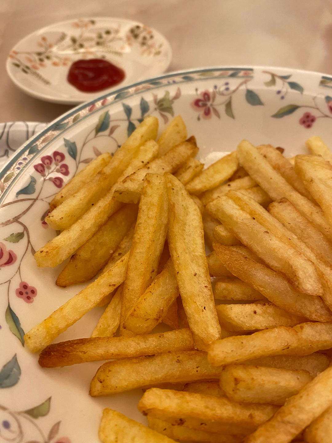 最简单炸薯条，比买的还好吃