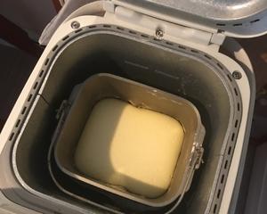 红豆重乳酪蛋糕（松下面包机版）的做法 步骤3