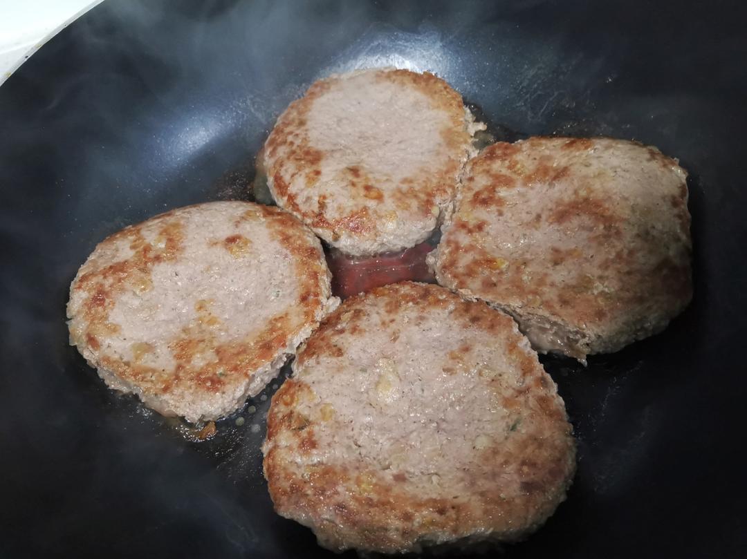超详细汉堡牛肉饼｜附自制汉堡搭配#Healthymeals#减脂必撸16